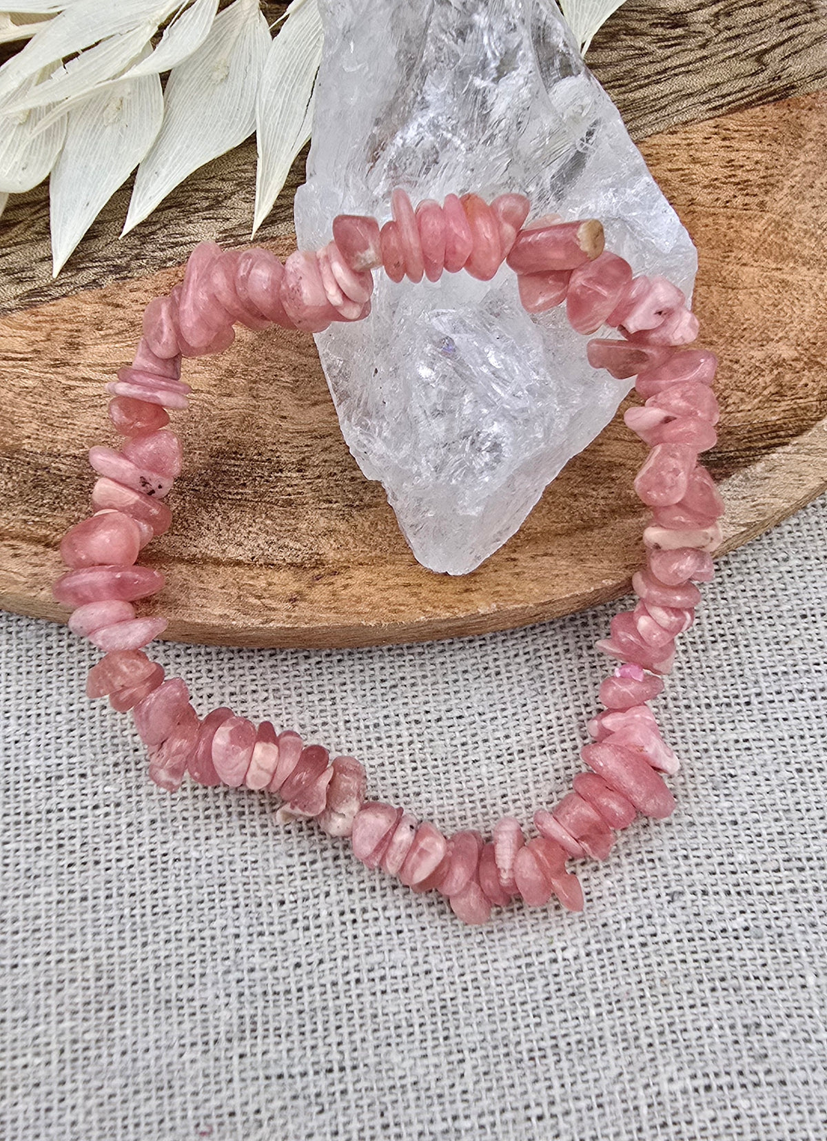 Rhodochrosiet splitarmband