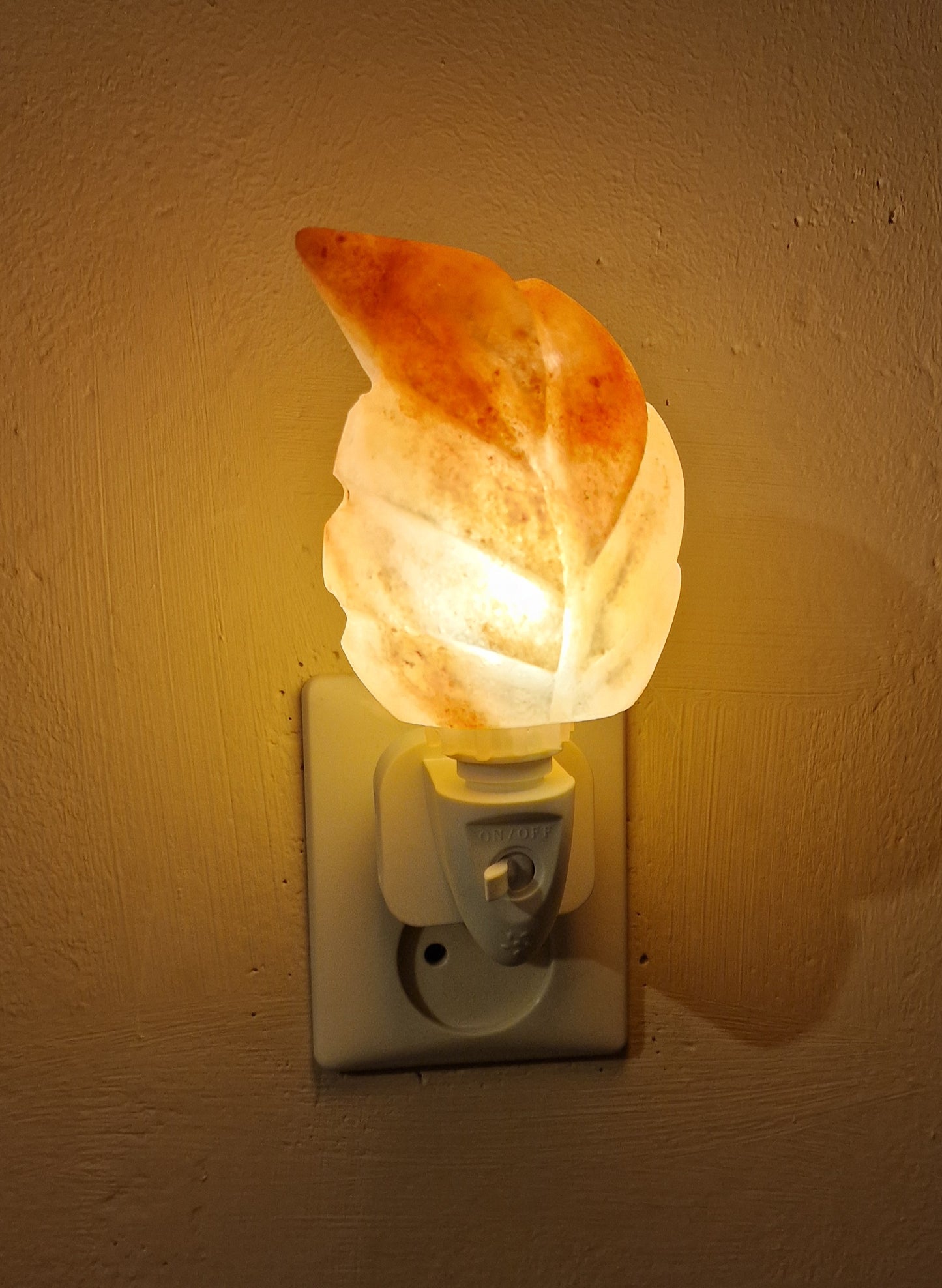 Zoutsteen nachtlampje