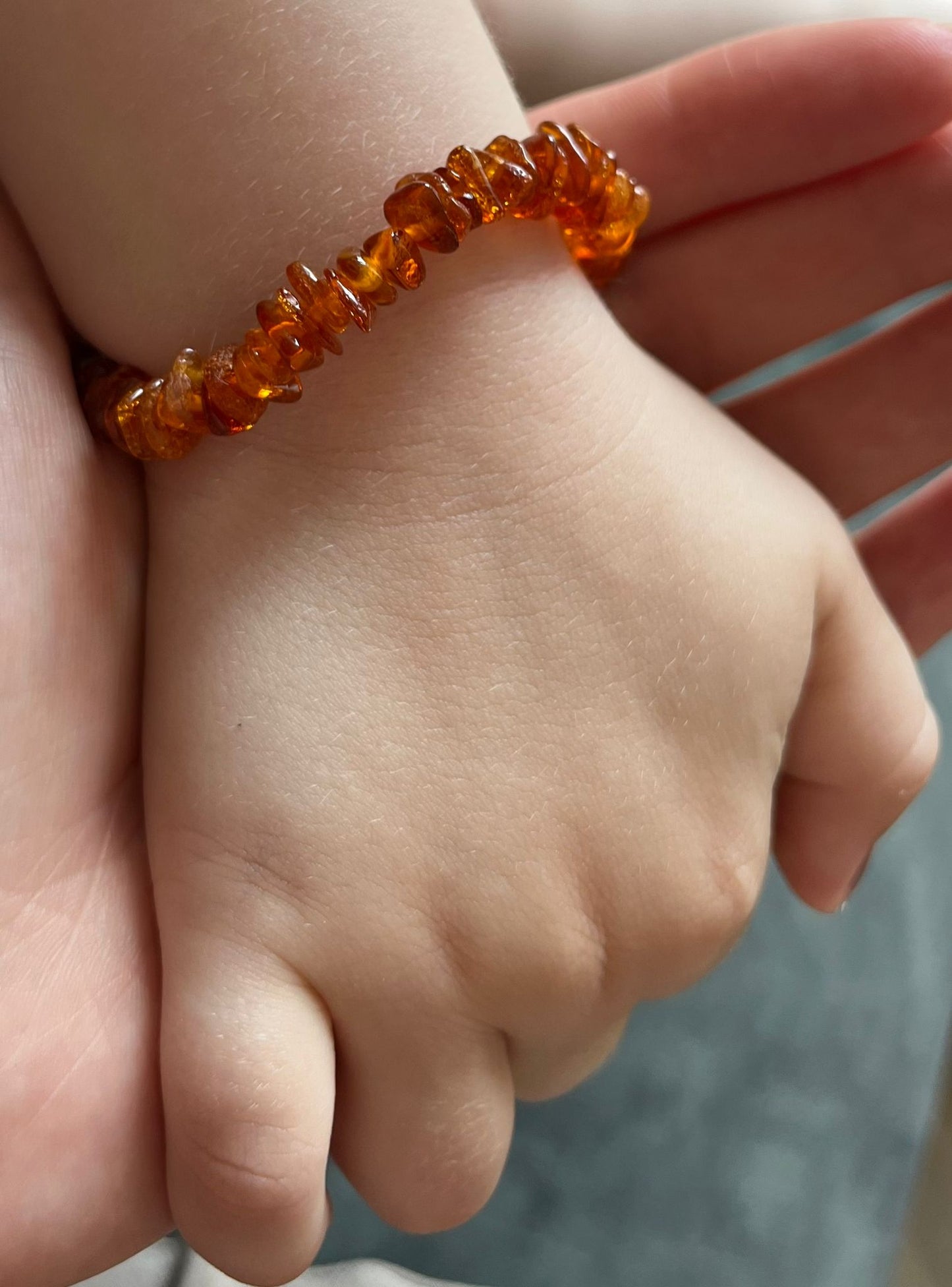 Barnsteen kinder/baby splitarmband