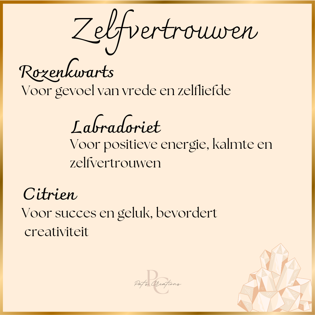 Setje voor zelfvertrouwen