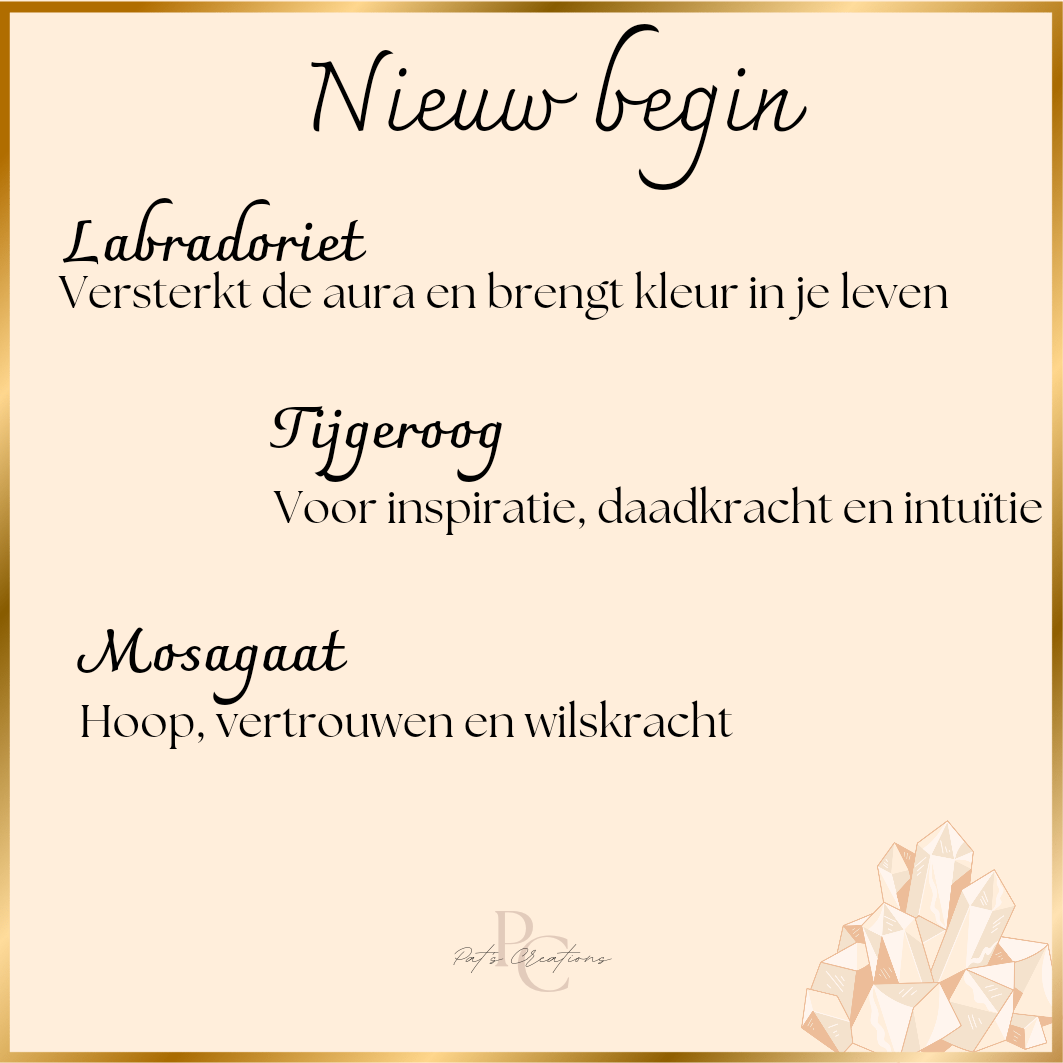 Setje voor nieuw begin