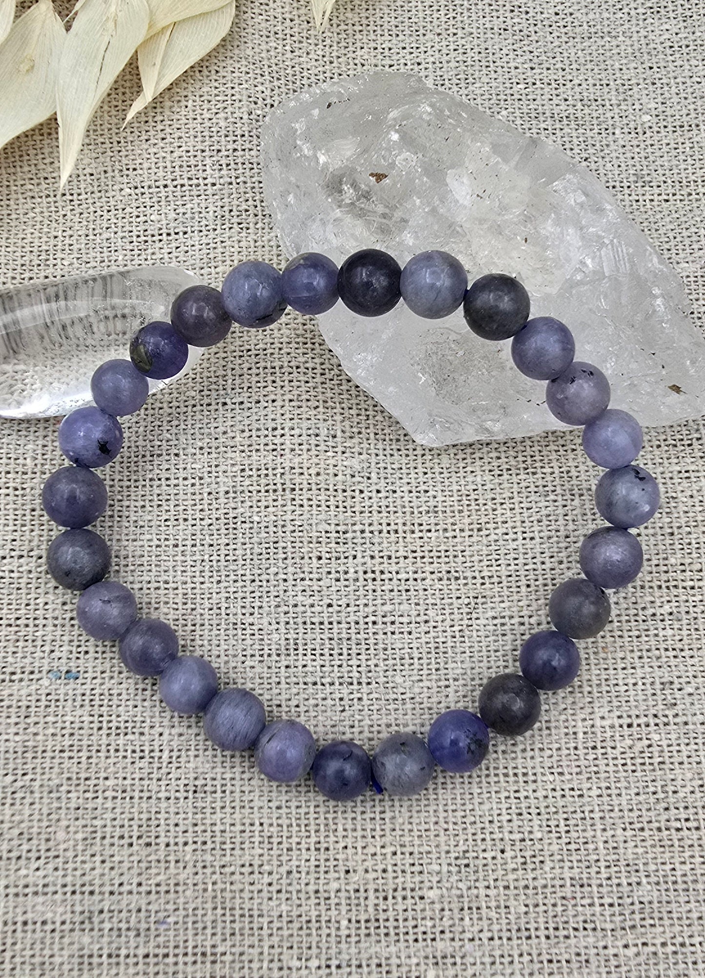 Tanzaniet Kogelarmband 6mm