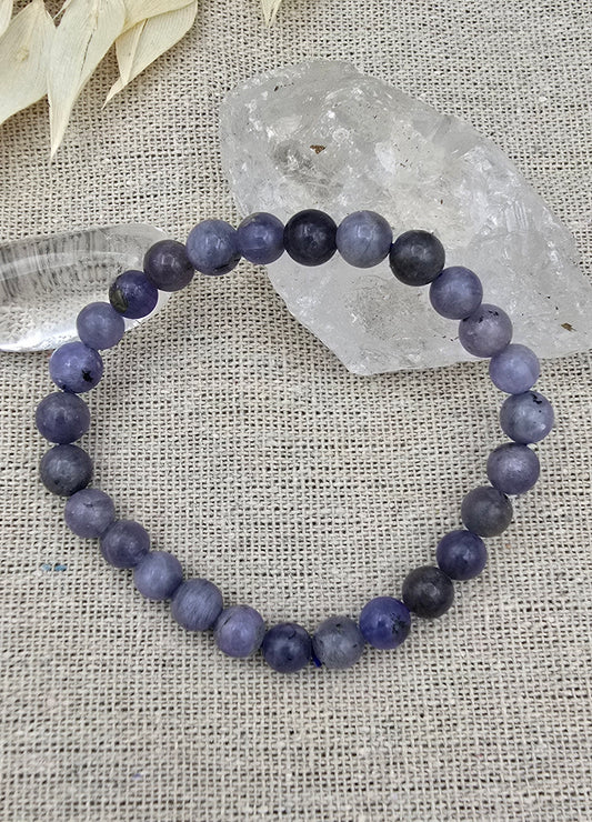 Tanzaniet Kogelarmband 6mm