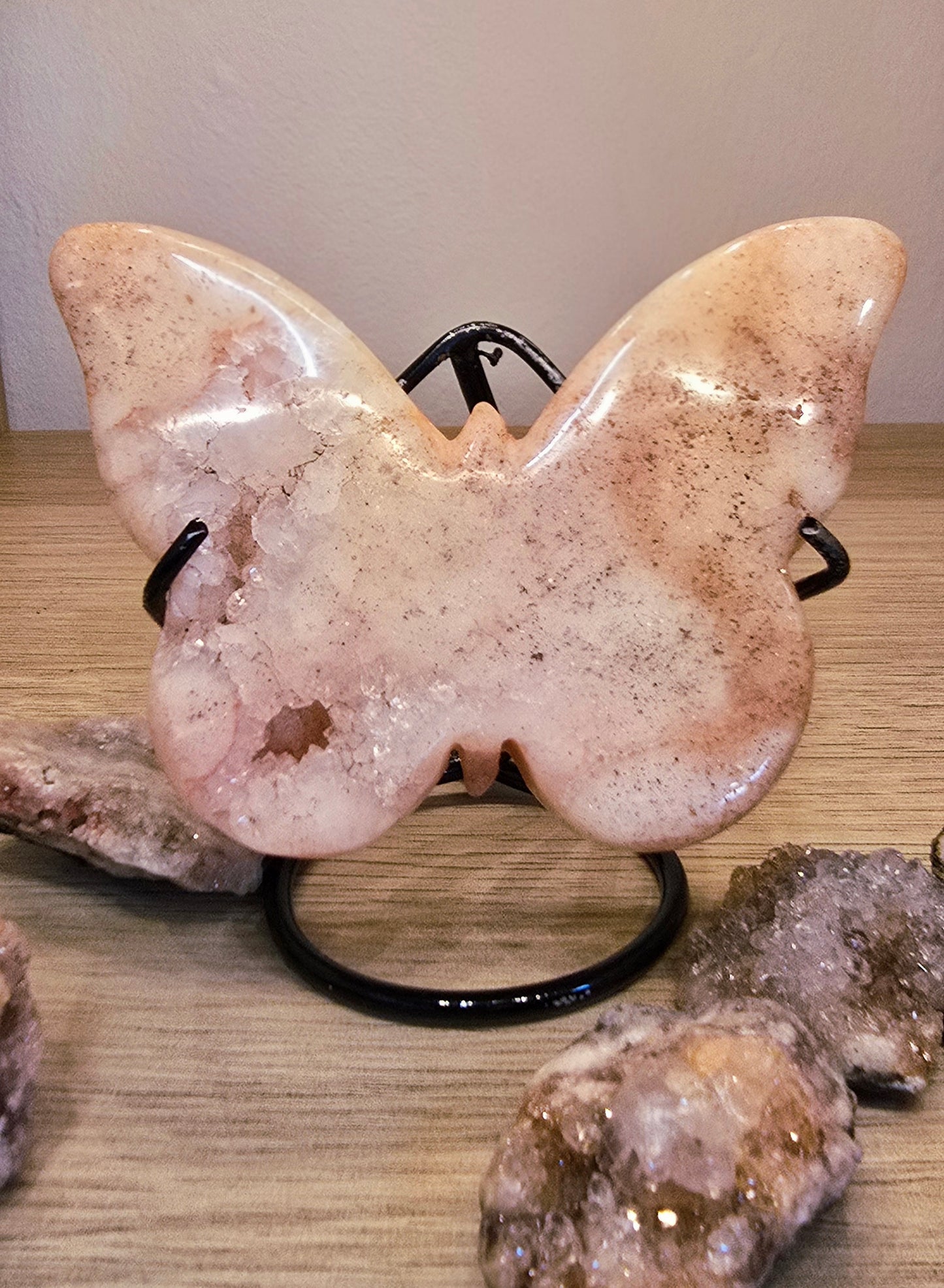 Roze Amethist vlinder